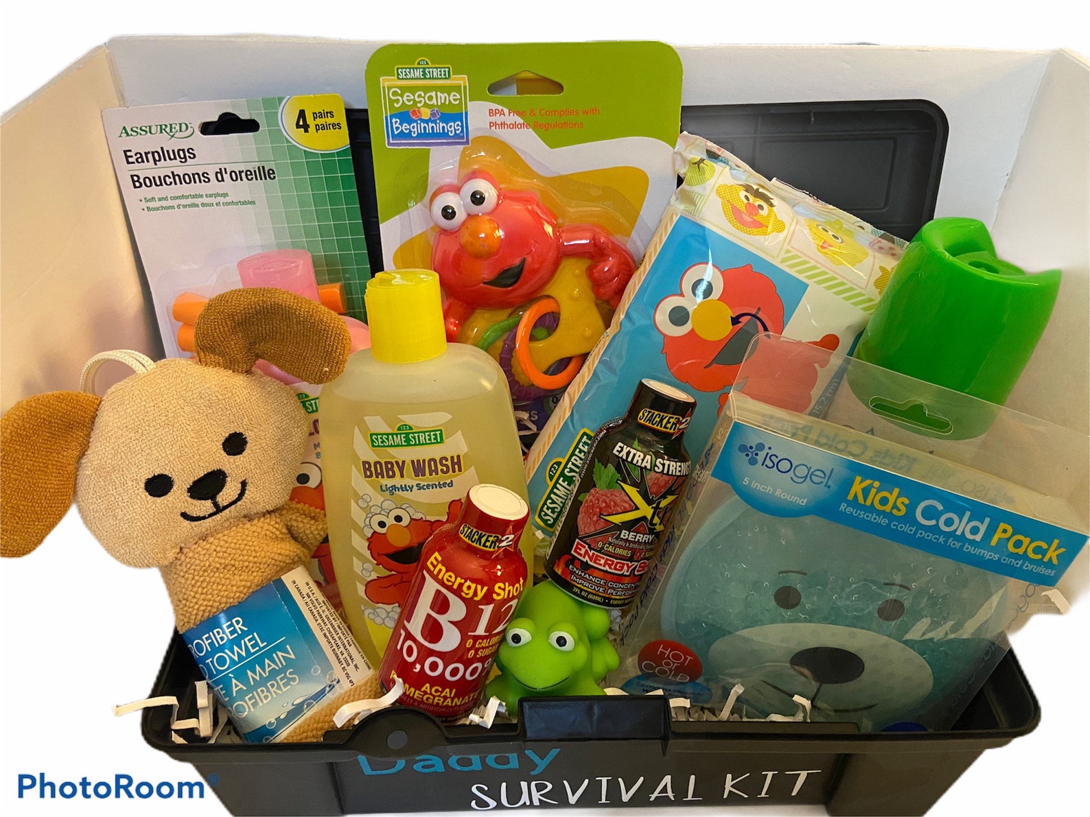 New Dad Survival Tool Box Gift Basket Etsy