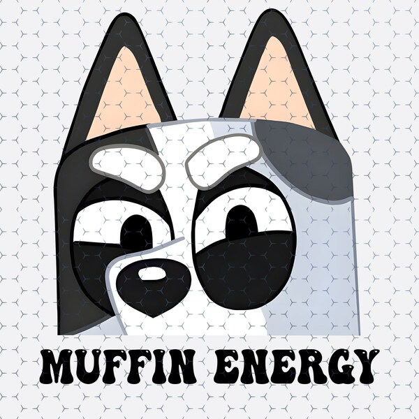 Muffin Energy Png, Muffin Emotions Png, Muffin Bluye Png, Bluey Muffin PNG, Muffin Birthday Bluye Cartoon, Muffin Heeler PNG