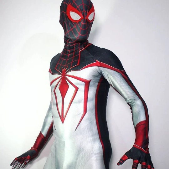 Deluxe Toddler Spider-Man Miles Morales Costume | Marvel Costumes - Foto 9
