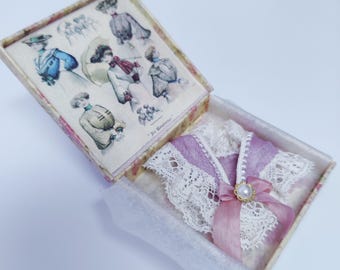 1:12 scale, dollhouse, shawl, cape, stole, miniature dress, handmade miniatures, 1/12th