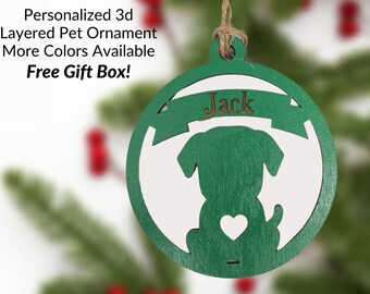 personalized dog ornament, dog lover gift, custom pet ornament, personalized dog ornament, dog ornament, pet ornament,dog Christmas ornament