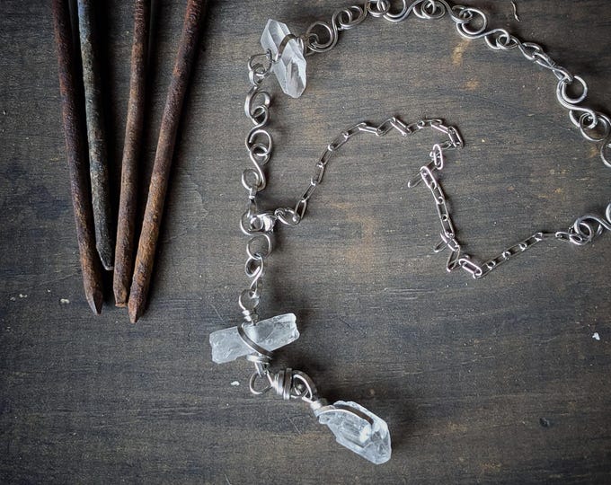 Quartz Pendulum Necklace