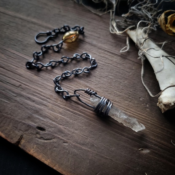 Smokey Quartz Point Bracelet