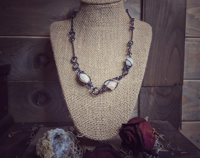 Quartz Statement Necklace