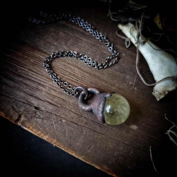 Citrine Oracle Necklace