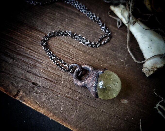 Citrine Oracle Necklace