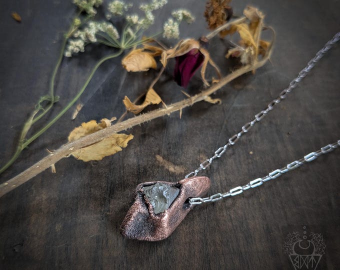 Quartz Electroformed Necklace
