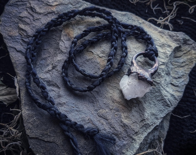 Ethically Sourced Quartz Necklace
