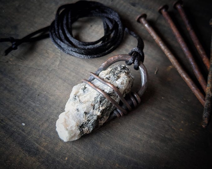 Tourmaline & Quartz Statement Necklace