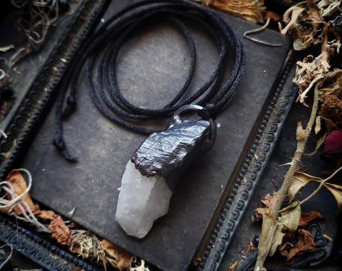 Ethically Sourced Quartz Statement Necklace