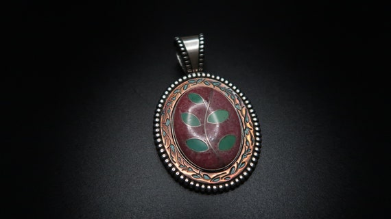 Carolyn Pollack Relios Sterling Silver Ruby Turqu… - image 1
