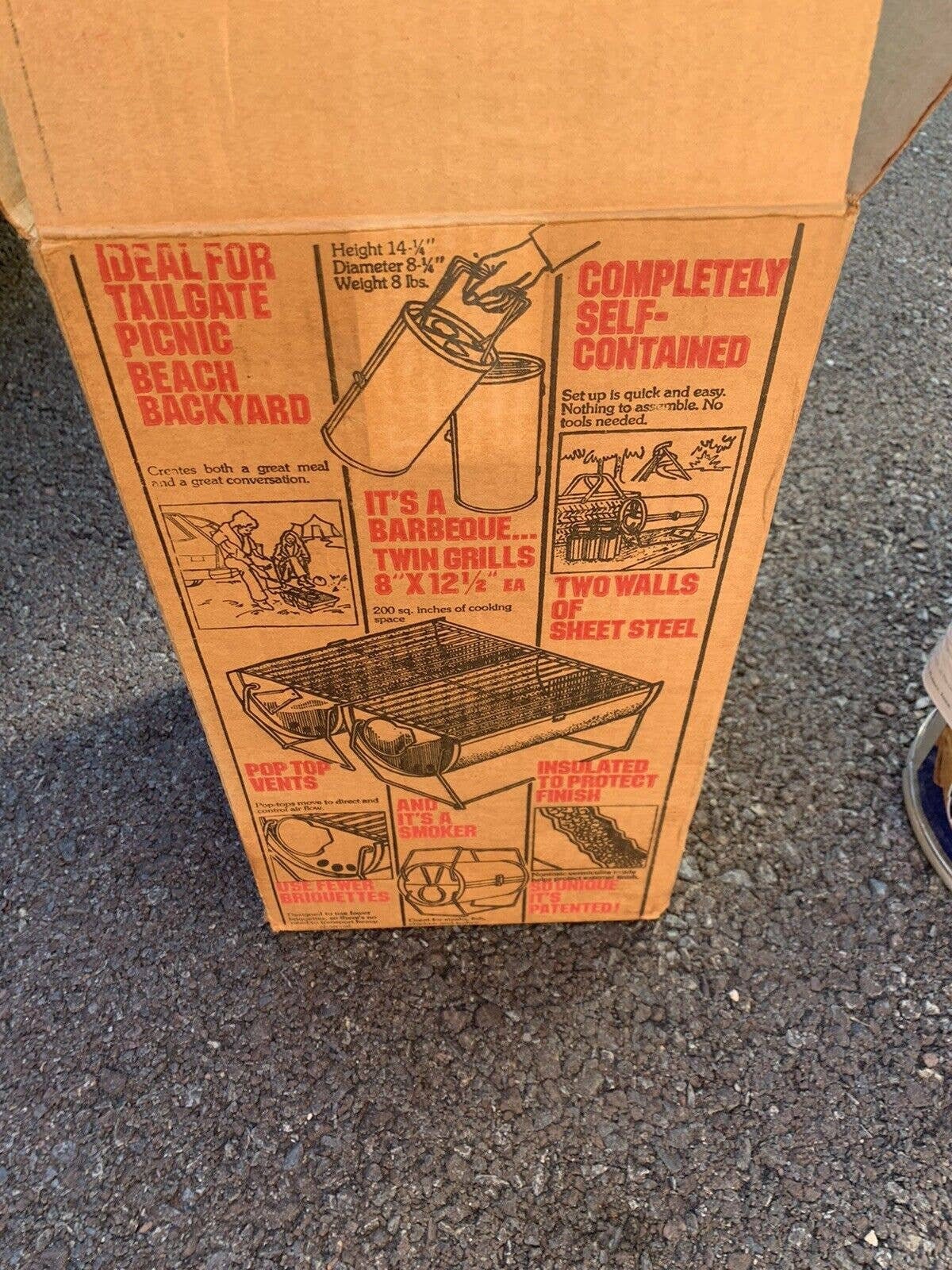 Vtg Planters Corn Chips Big Can BBQ Grill & Smoker by Ehco Usa Etsy