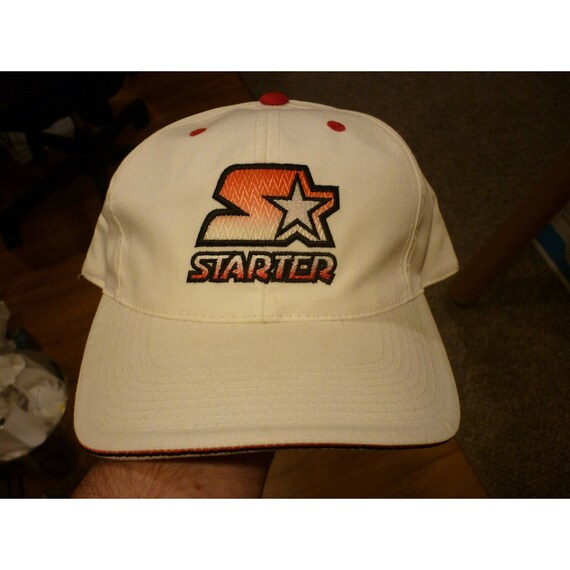 Vintage Starter Plain Logo White 90s 