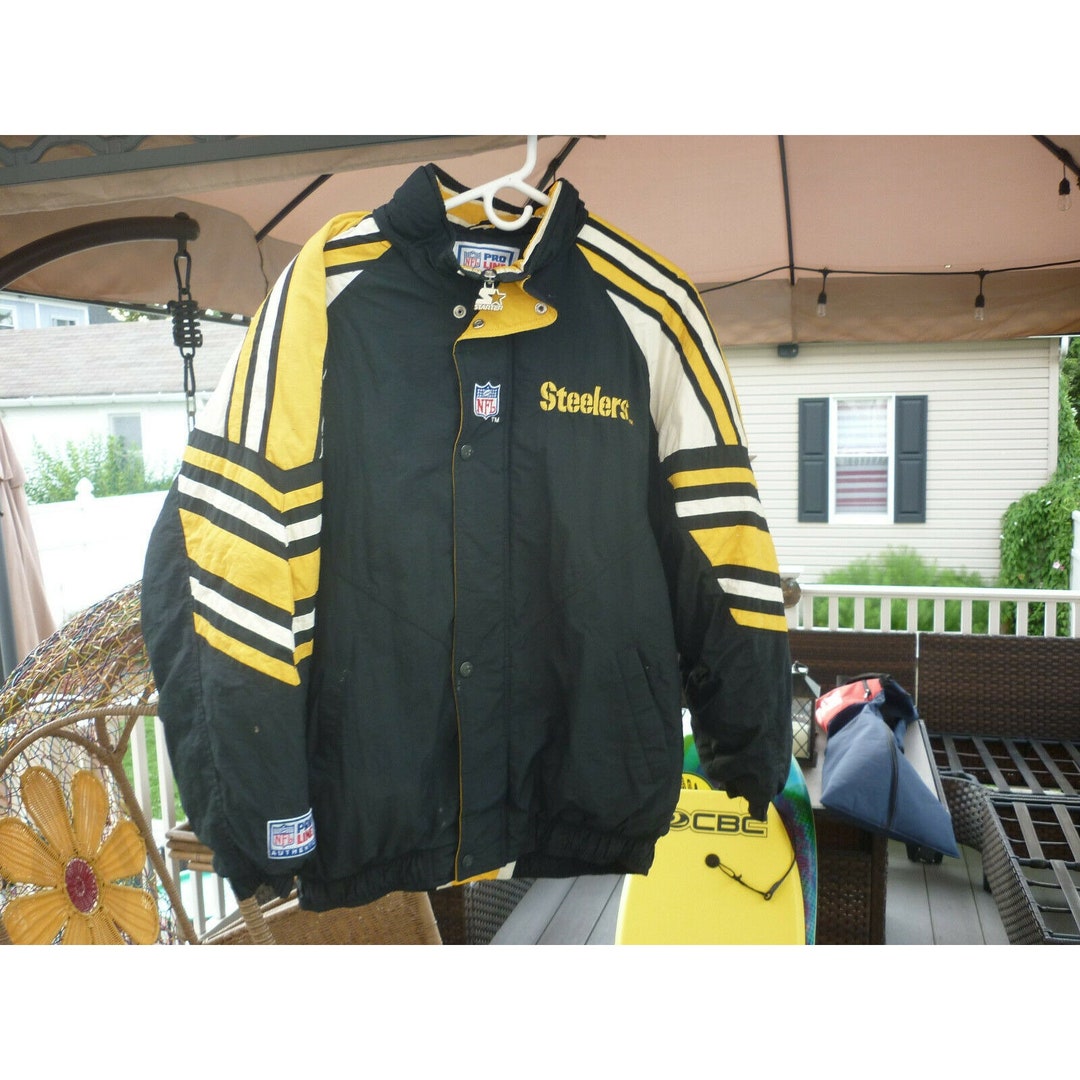 Vintage Pittsburgh Steelers NFL Proline STARTER Jacket Large - Etsy