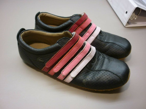 Lacoste Womens Black Leather Shoes 