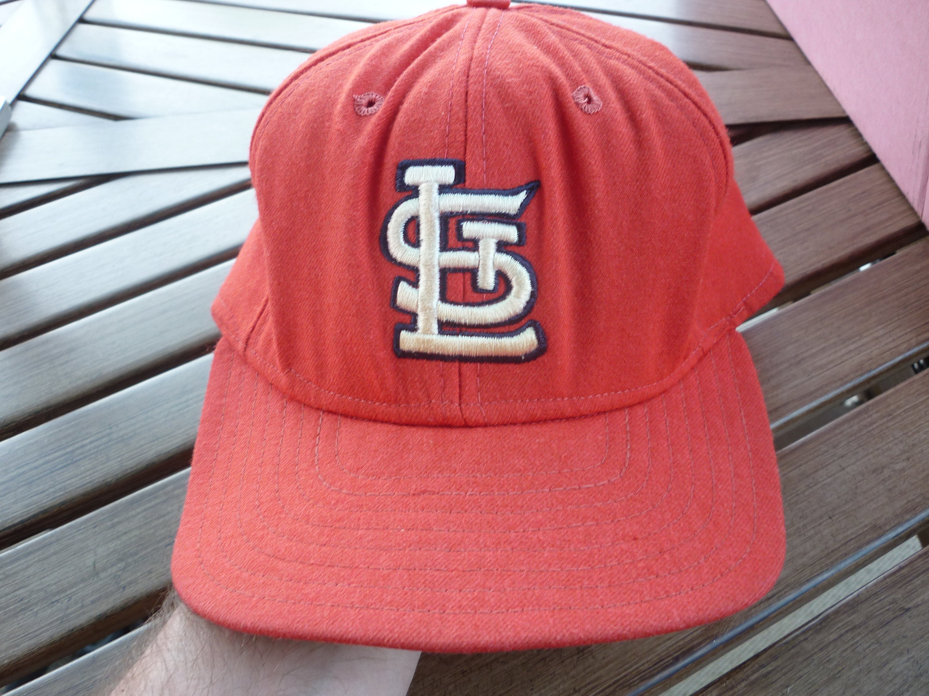 90s st louis cardinals sports specialties fitted hat size 7 1/4