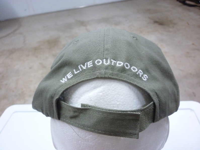 Strapback Dad Hat Camping 