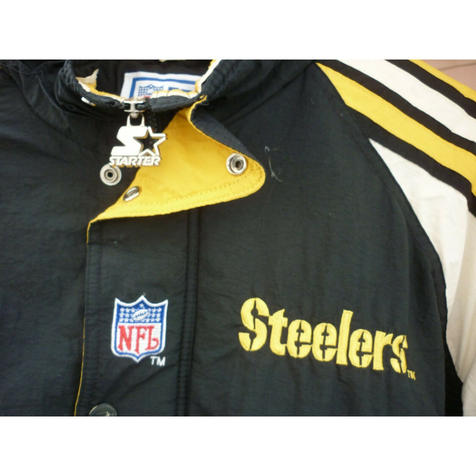 Vintage Pittsburgh Steelers NFL Proline STARTER Jacket Large - Etsy