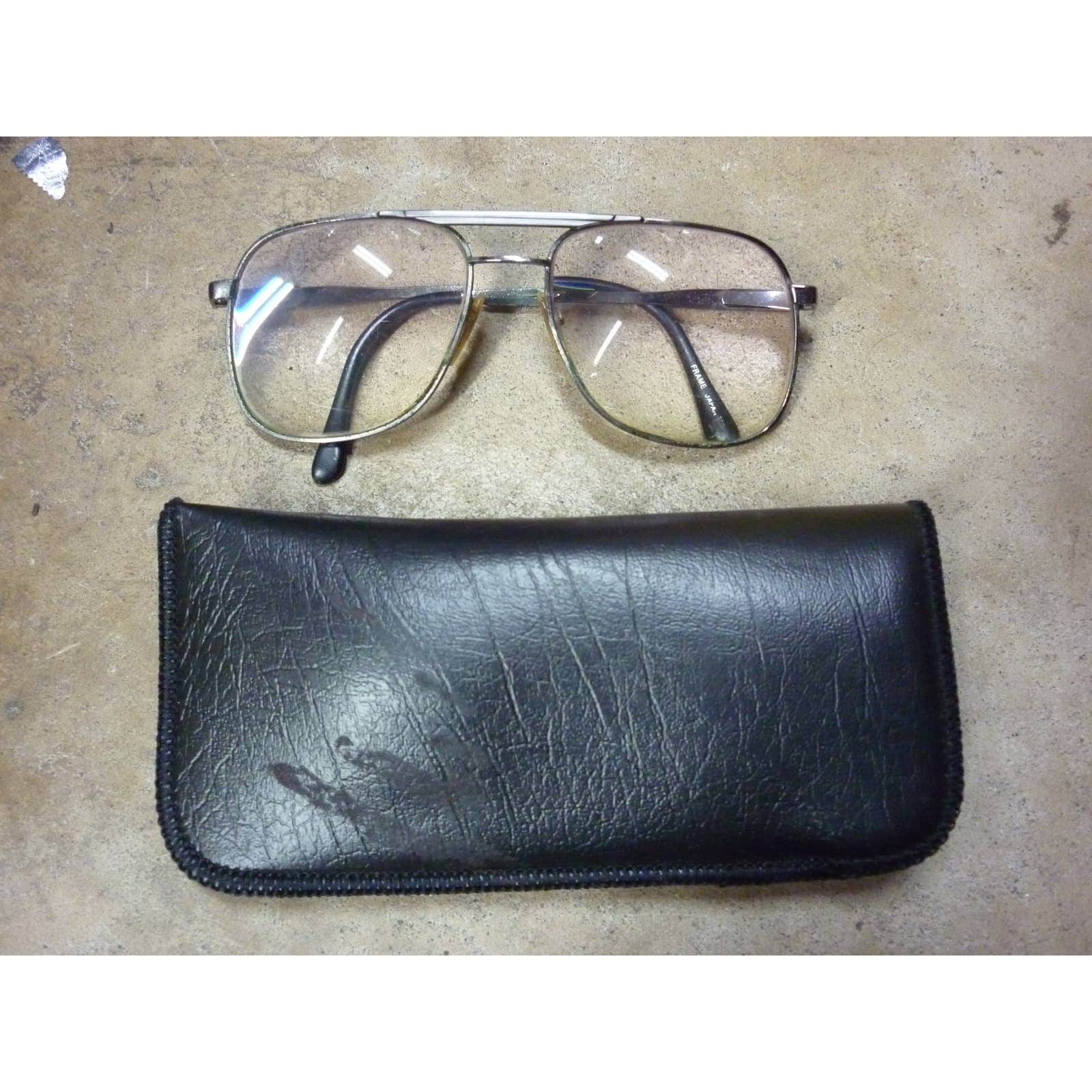 Vintage Stetson Style 92 Black 56/18 P3 Eyeglass Frame New Old Stock  #287 