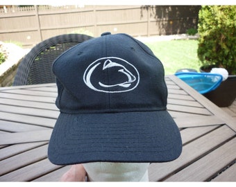 Navy NCAA Nittany Lions Fitted Hat 