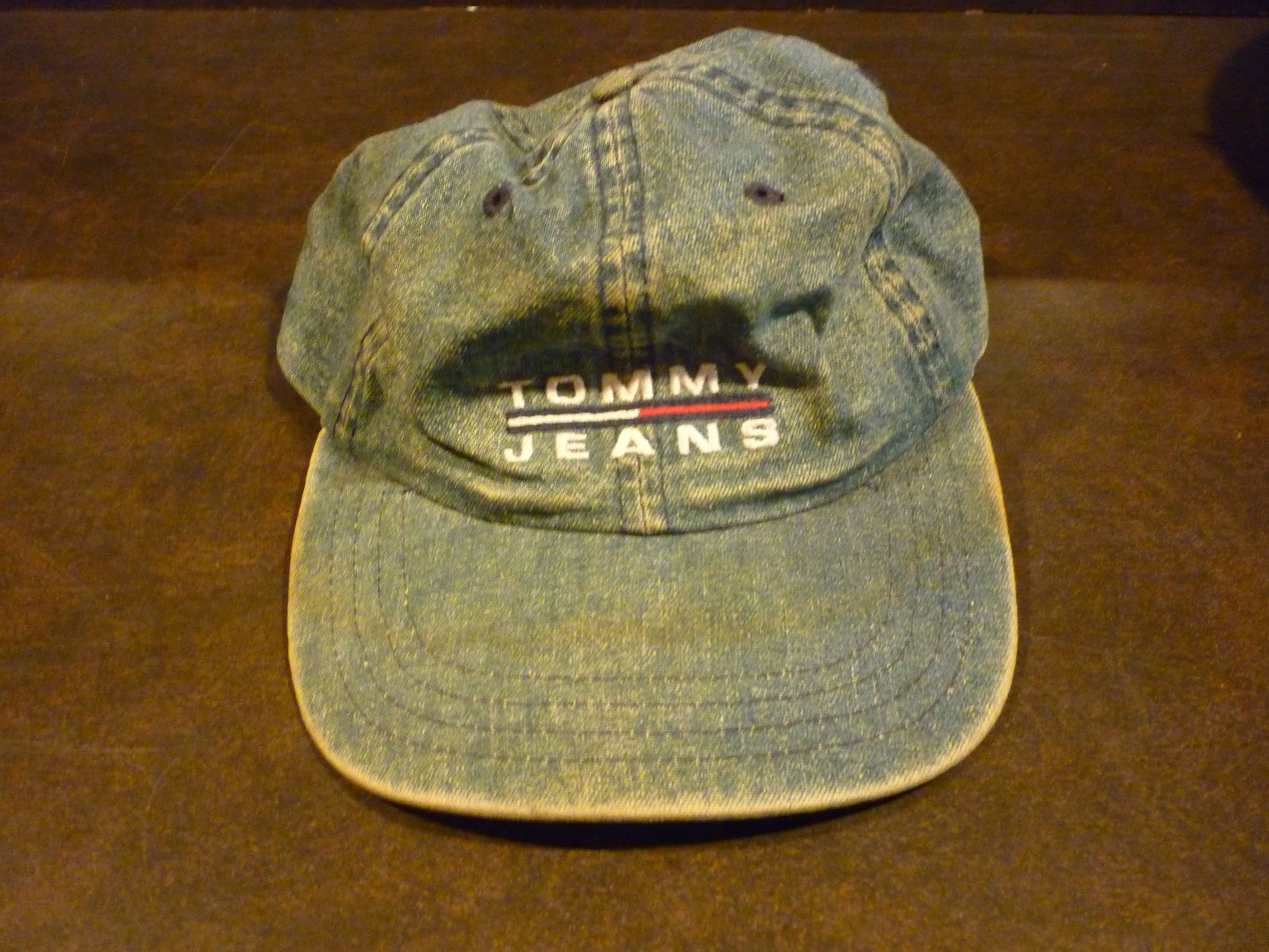 Vtg Tommy Hilfiger Jeans Cap Hat Flag Logo Spell Out - Etsy