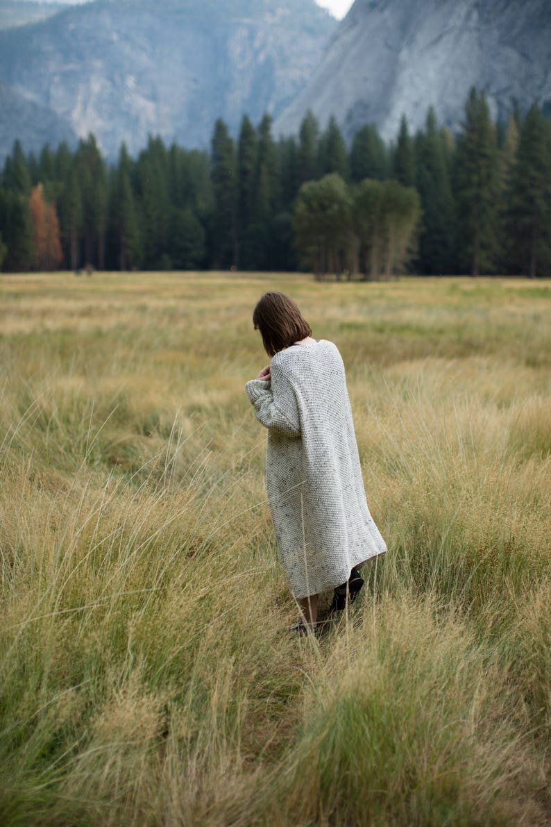 Banff Oversized Cardigan Knitting Pattern  Knitted Cardigan afbeelding 6