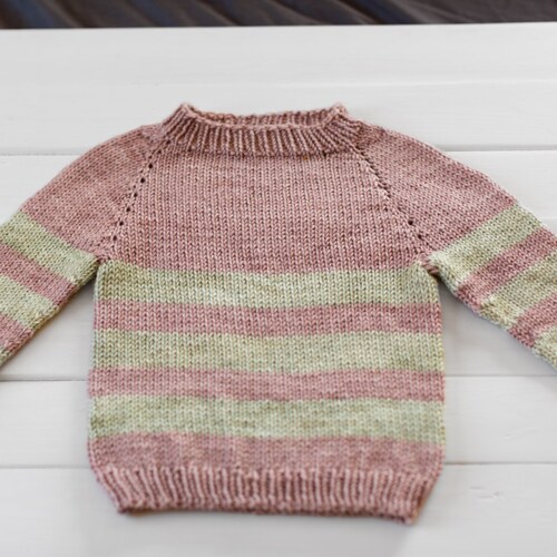 easy top down raglan sweater pattern
