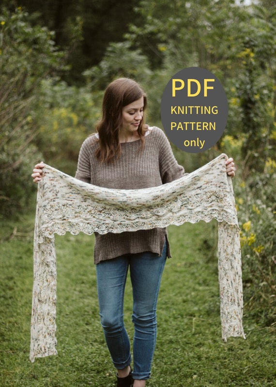 fine knit shawl
