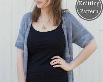 Vindur Cardigan Knitting Pattern | Easy Knitting Pattern | Easy Cardigan Knitting Pattern || Summer Cardigan || Spring Cardigan Knit Pattern