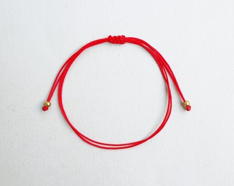 Red String Bracelet Protection bracelet Good luck bracelet Red string of fate Wish Bracelet Kabbalah Bracelet Lucky bracelet Family gift