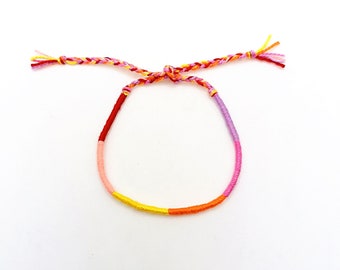 Braccialetto Rotondo In Pietra Naturale Fatto A Mano – Gioiello Regolabile Colorato Boho Per Donne, Amicizia, Regalo Unico - 3