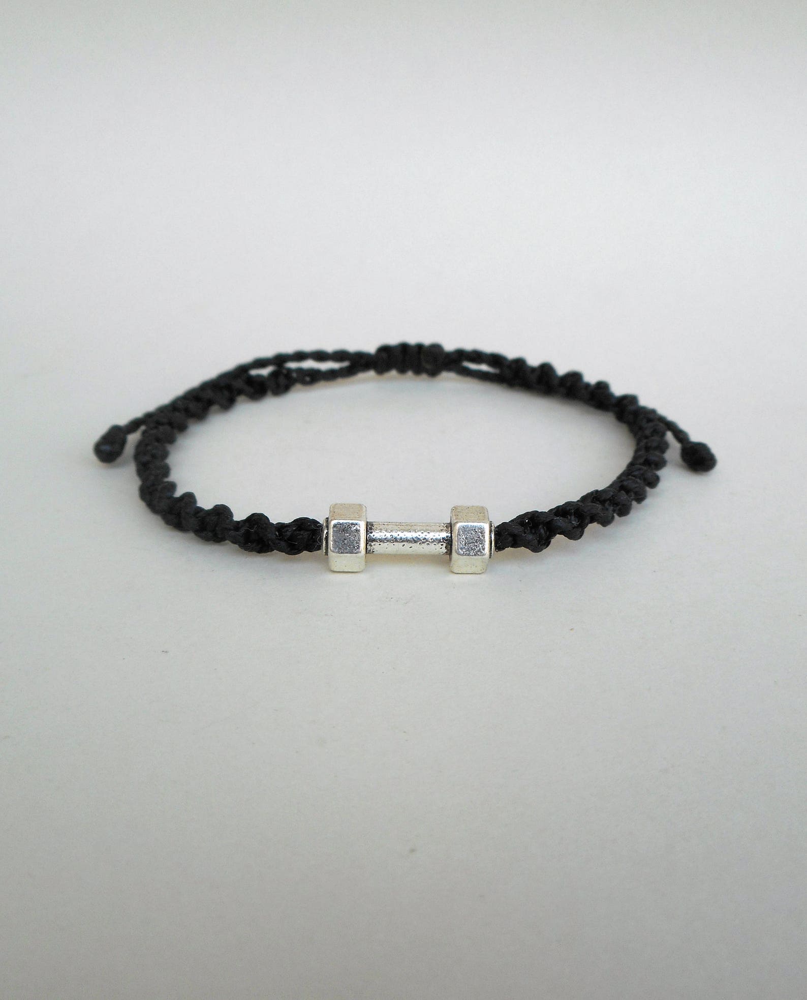 Dumbbell bracelet Fitness Bracelet Motivation Workout Gym Etsy