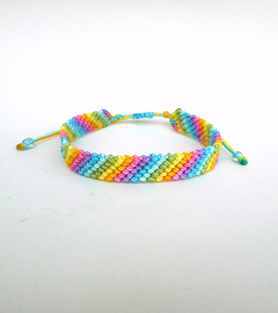Pastel Rainbow Bracelet LGBT Bracelet Japanese Fashion Soft - Etsy