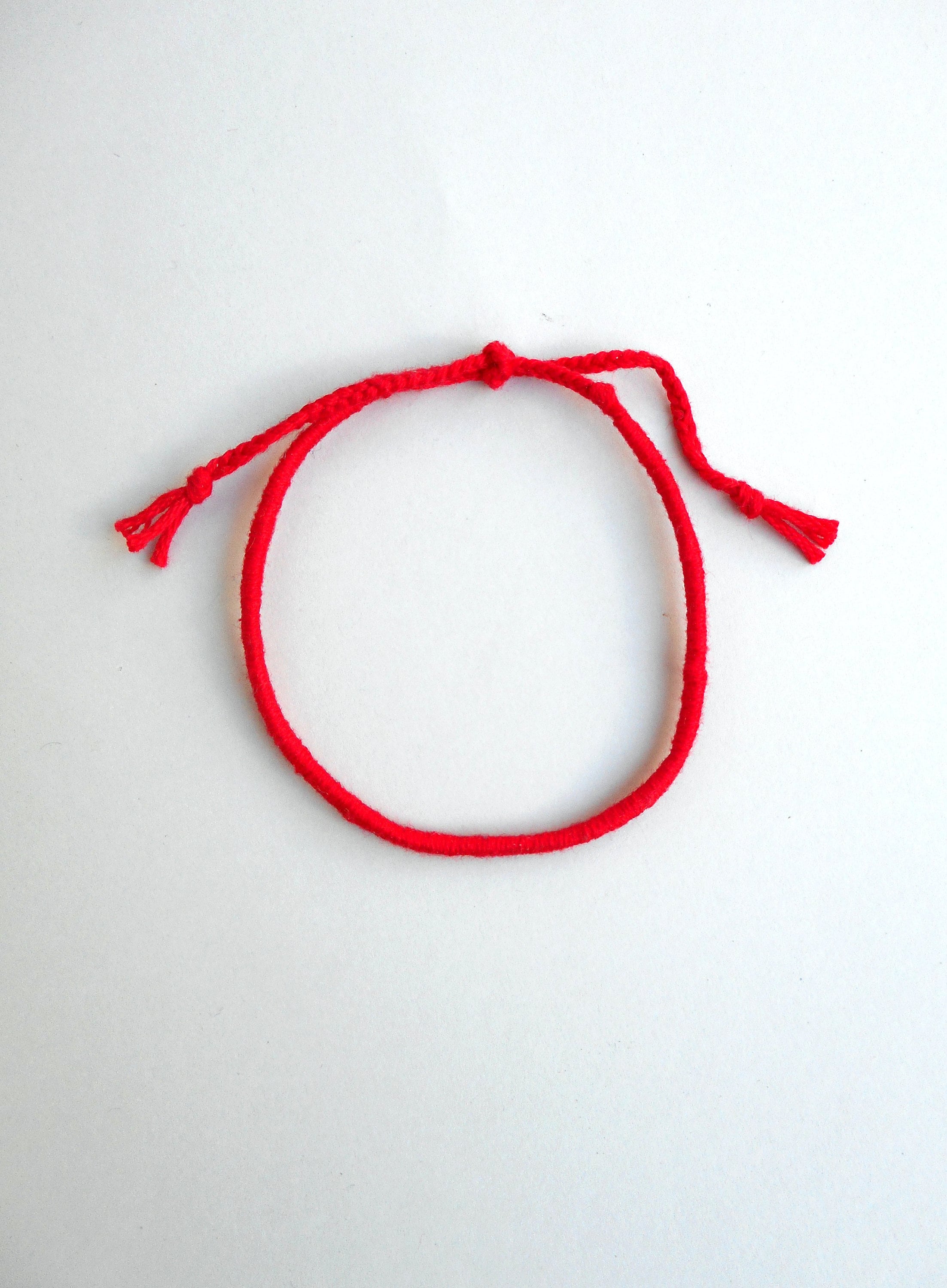 8 Braccialetti Rossi Tibetani Kabbalah In Corda - Portafortuna Regolabile Con Coulisse - Protezione E Energia Positiva