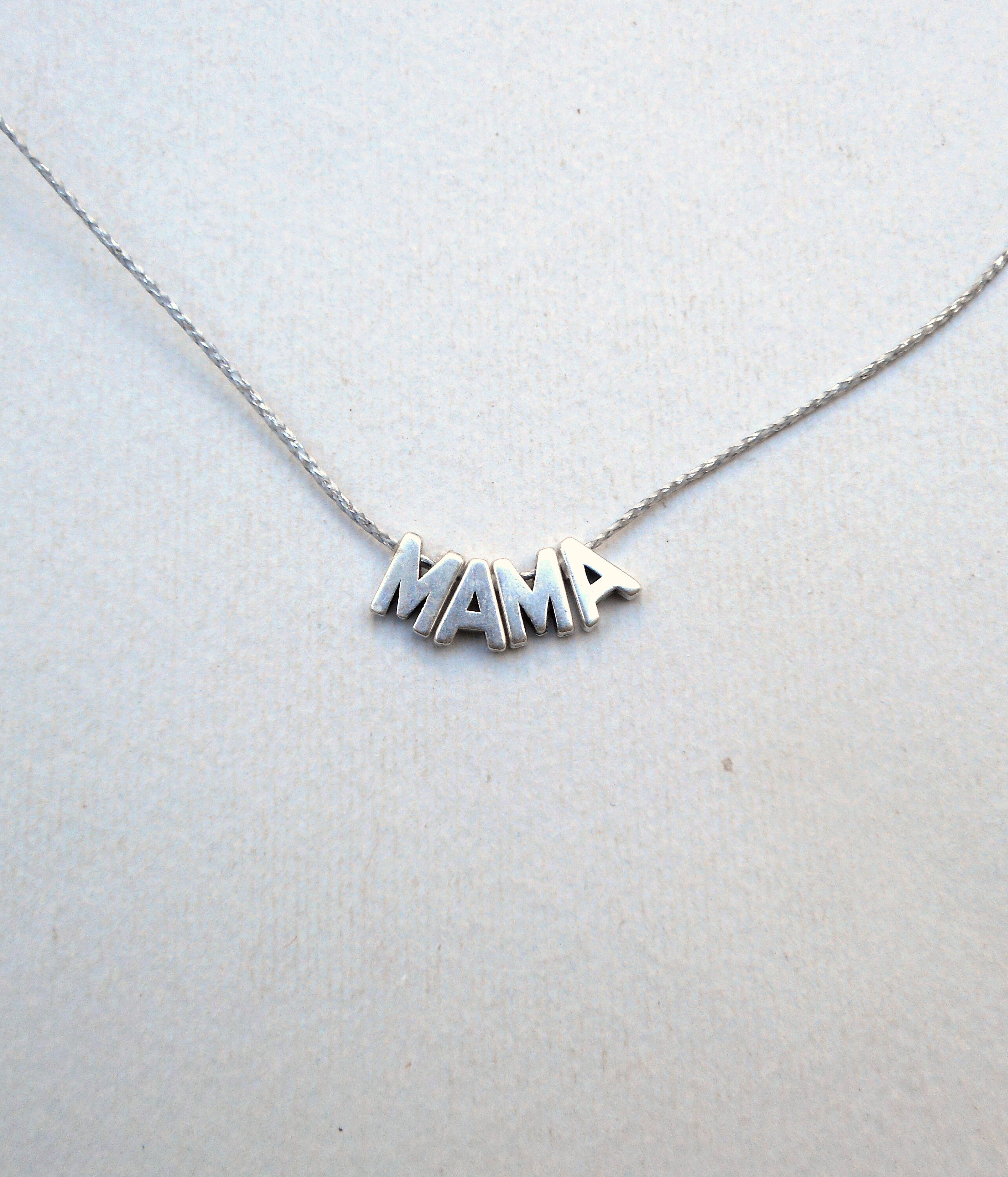 Mama Letter Necklace Mother Necklace 