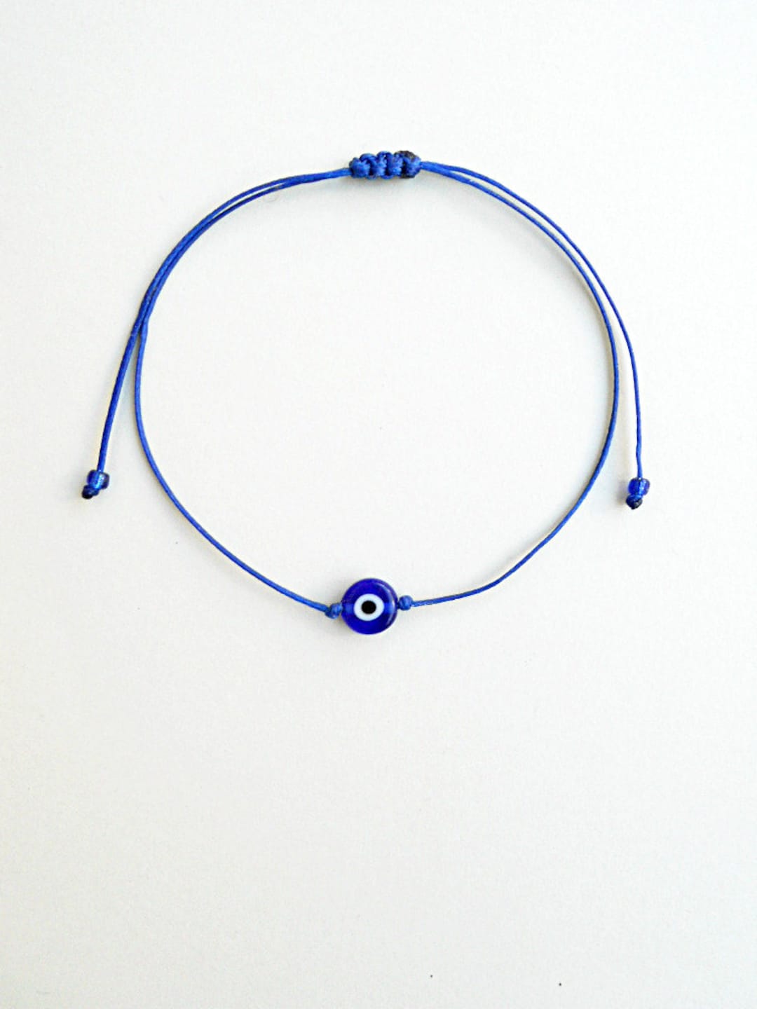 Basic Blue Bead Evil Eye Bracelet for Boys - Evil Eyes India