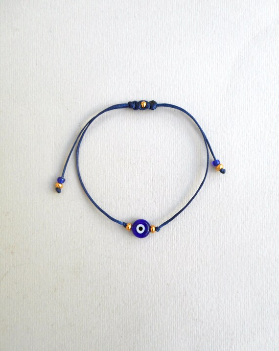24k gold evil eye on sale bracelet