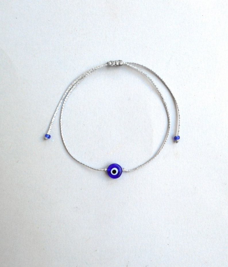 Evil Eye Bracelet Womens Red String Bracelet Greek Mati Bracelet Protection Amulet Gift for her Lucky Talisman spiritual Friendship Bracelet image 5