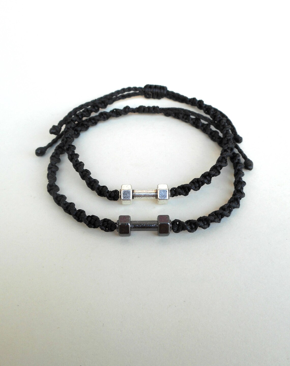 Dumbbell bracelet Fitness Bracelet Motivation Workout Gym Etsy