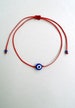 Greek Evil eye bracelet Red string bracelet Simple jewelry Minimalist Lucky bracelet Unisex Adjustable Stacking spiritual Buddhist Kabbalah 