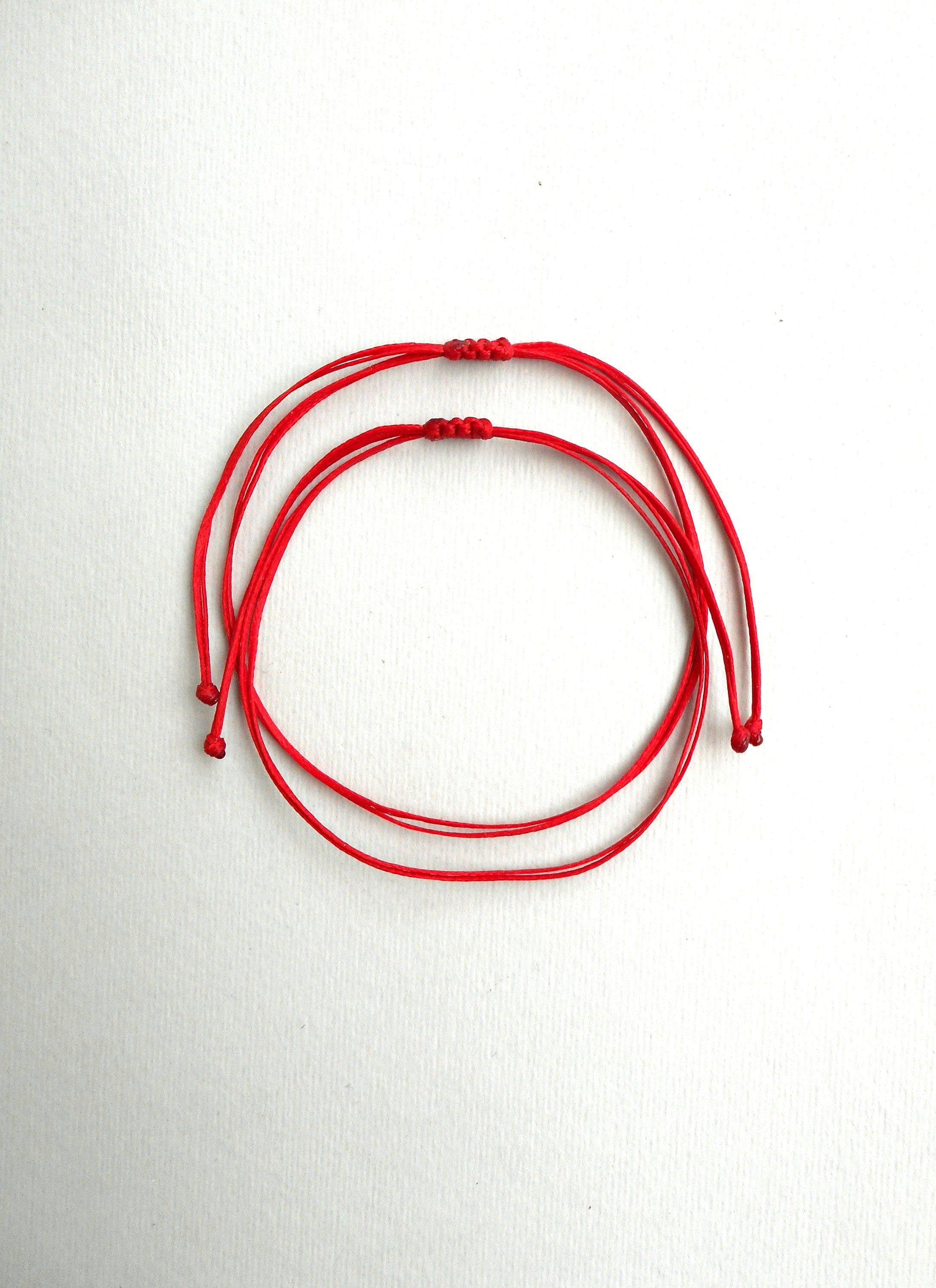 Red String Of Fate Bracelet (two bracelets) – Notoriousunlimited™