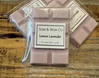 Lemon Lavender Soy Wax Melt Bar