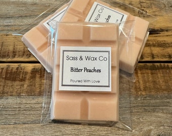 Bitter Peaches Soy Wax Melt Bar