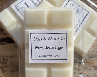 Warm Vanilla Sugar Soy Wax Melt Bar