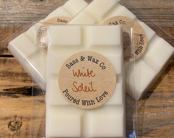 White Soleil Soy Wax Melt Bar