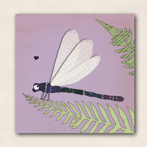 Magnet for the fridge - Dragonfly