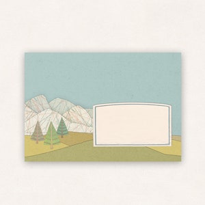 10 envelopes to the mountains