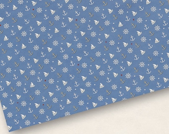 Wrapping paper maritime
