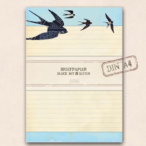 big stationery  swallow