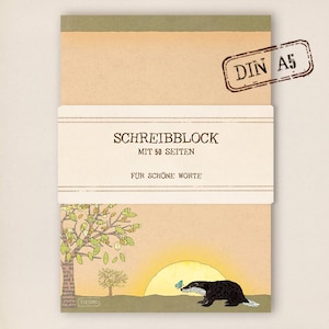 stationery - Writing pad - badger
